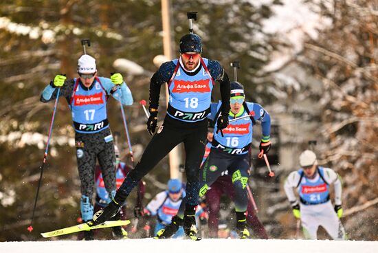 Russia Biathlon Commonwealth Cup Men Pursuit