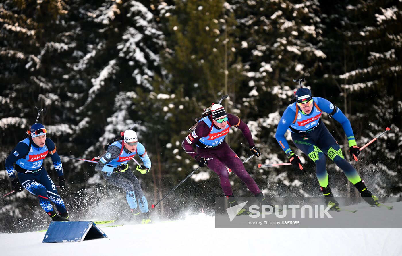 Russia Biathlon Commonwealth Cup Men Pursuit