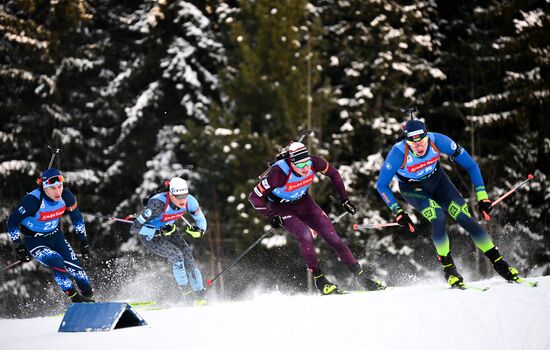 Russia Biathlon Commonwealth Cup Men Pursuit