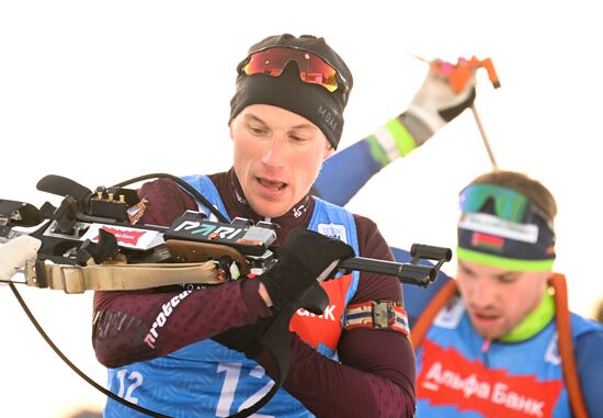 Russia Biathlon Commonwealth Cup Men Pursuit