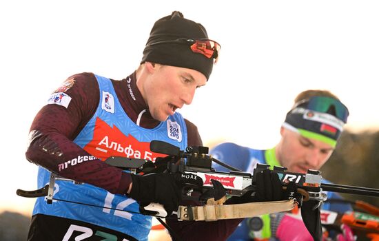 Russia Biathlon Commonwealth Cup Men Pursuit