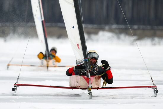 Russia Ice Yacht Competition