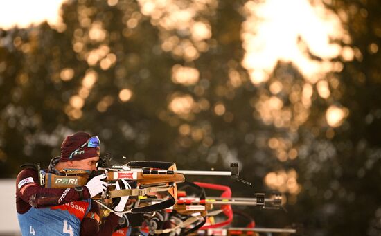 Russia Biathlon Commonwealth Cup Men Pursuit