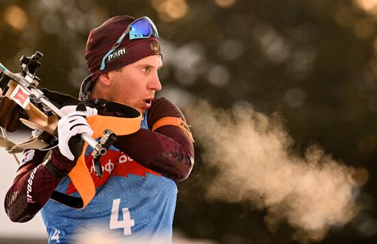 Russia Biathlon Commonwealth Cup Men Pursuit