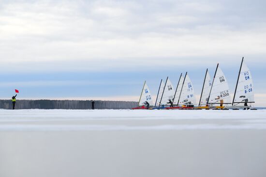 Russia Ice Yacht Competition