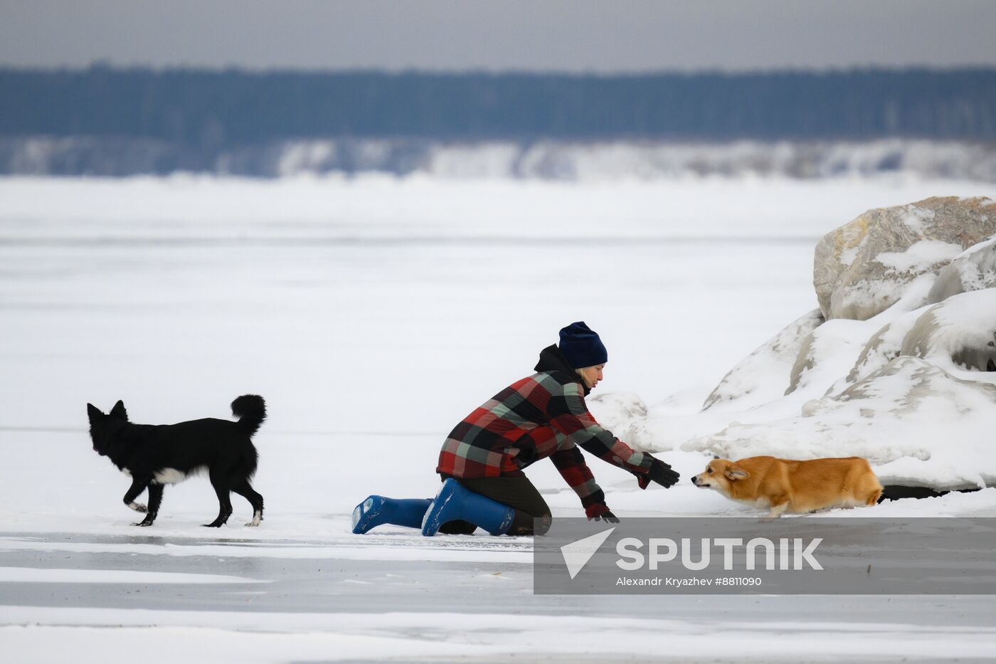 Russia Ice Yacht Competition