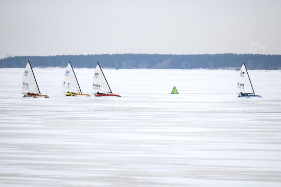 Russia Ice Yacht Competition