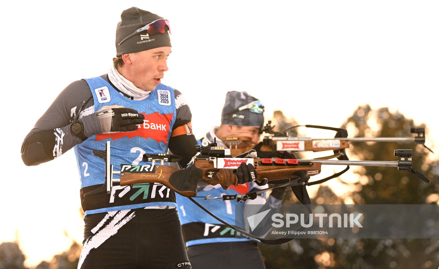 Russia Biathlon Commonwealth Cup Men Pursuit