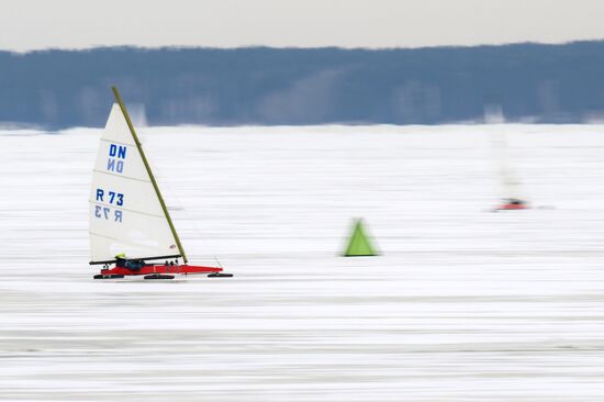 Russia Ice Yacht Competition