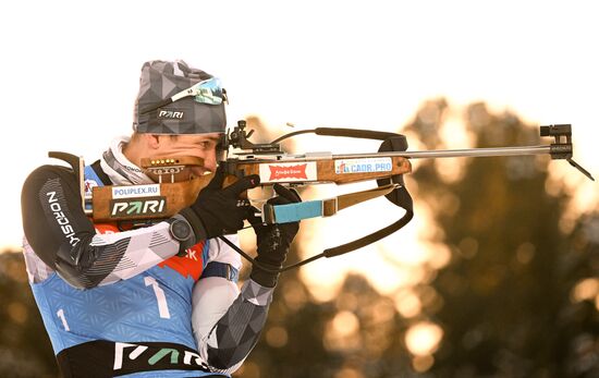 Russia Biathlon Commonwealth Cup Men Pursuit