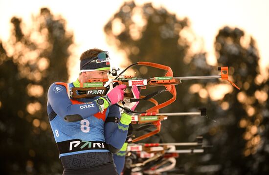 Russia Biathlon Commonwealth Cup Men Pursuit