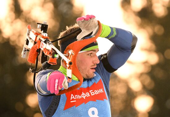 Russia Biathlon Commonwealth Cup Men Pursuit