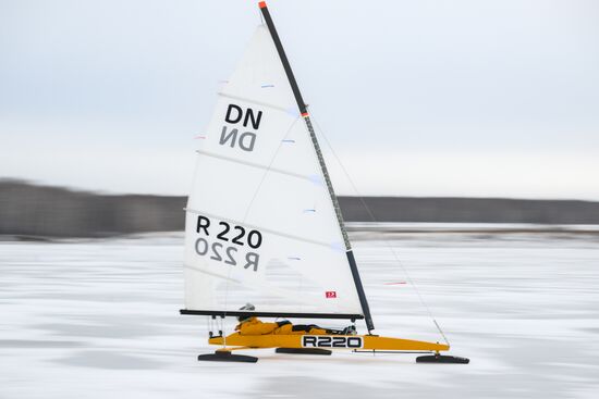 Russia Ice Yacht Competition