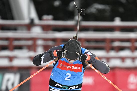 Russia Biathlon Commonwealth Cup Men Pursuit