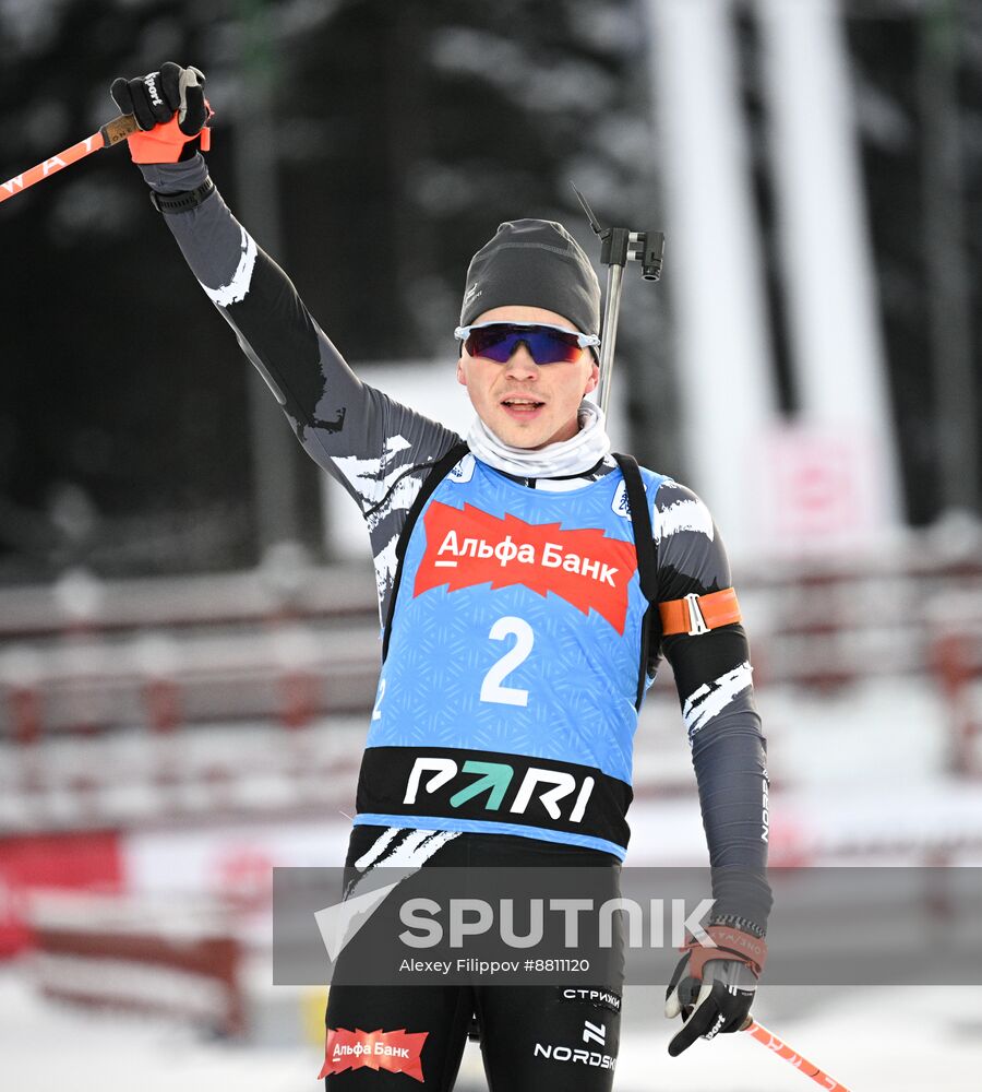 Russia Biathlon Commonwealth Cup Men Pursuit