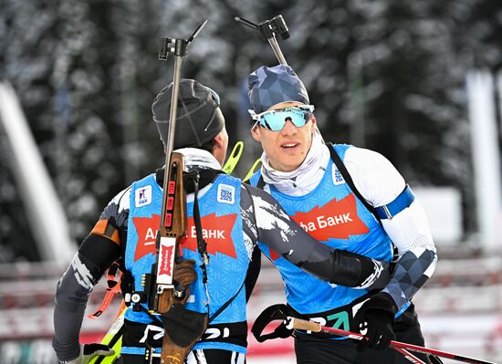 Russia Biathlon Commonwealth Cup Men Pursuit