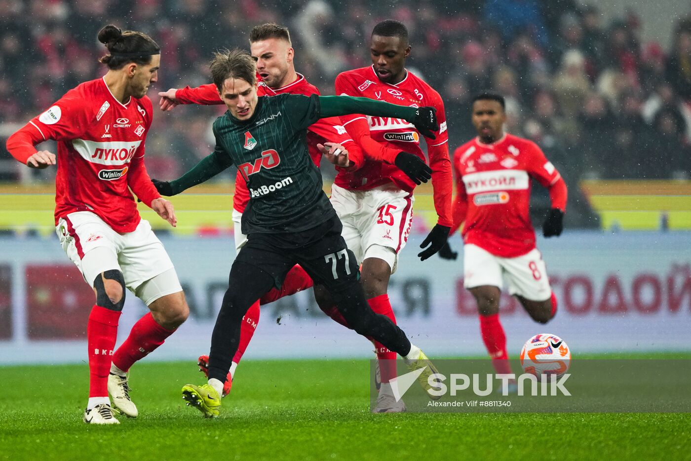 Russia Soccer Premier-League Spartak - Lokomotiv