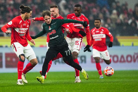 Russia Soccer Premier-League Spartak - Lokomotiv