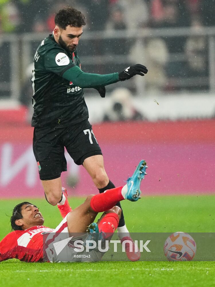 Russia Soccer Premier-League Spartak - Lokomotiv