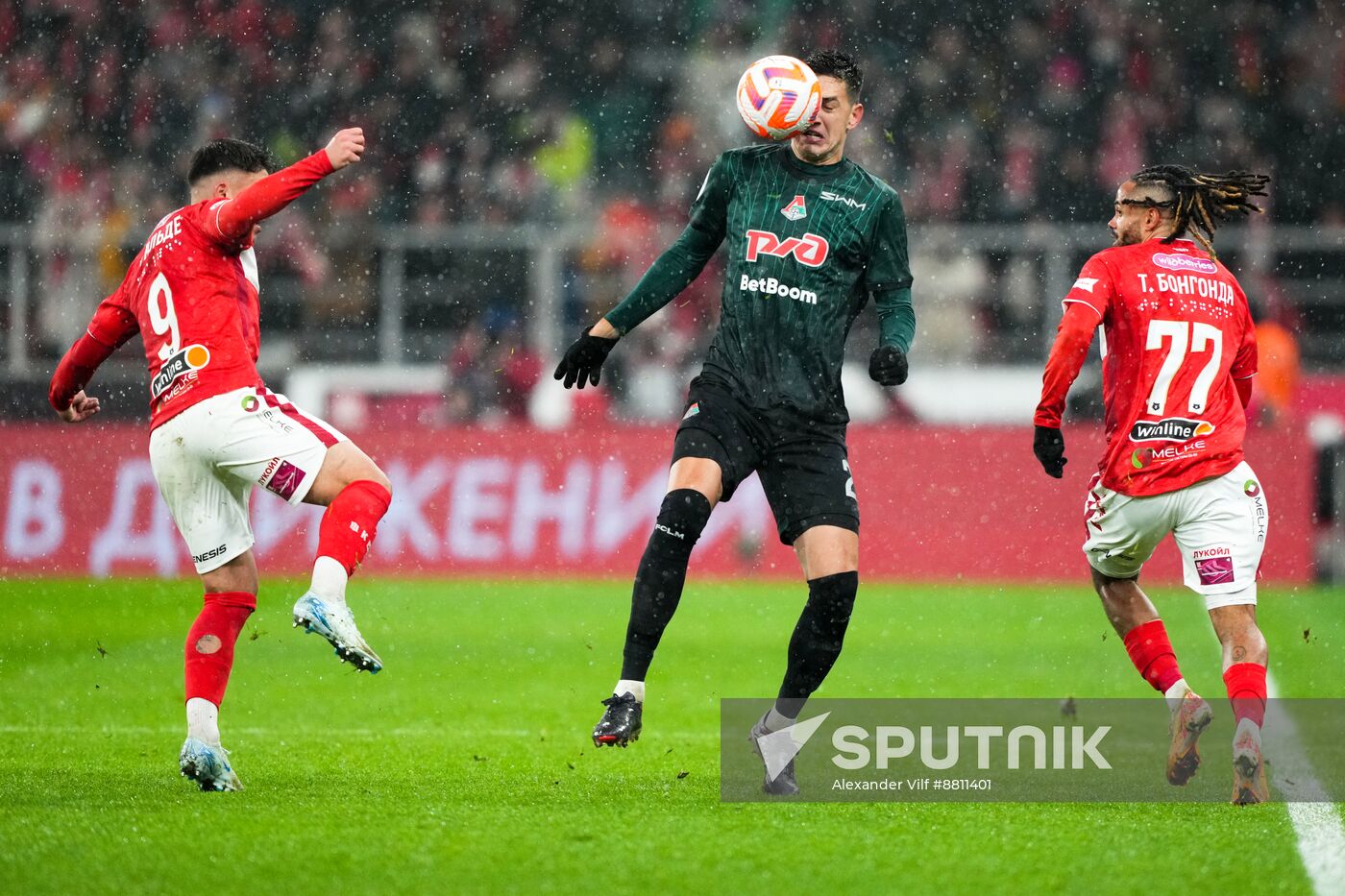 Russia Soccer Premier-League Spartak - Lokomotiv