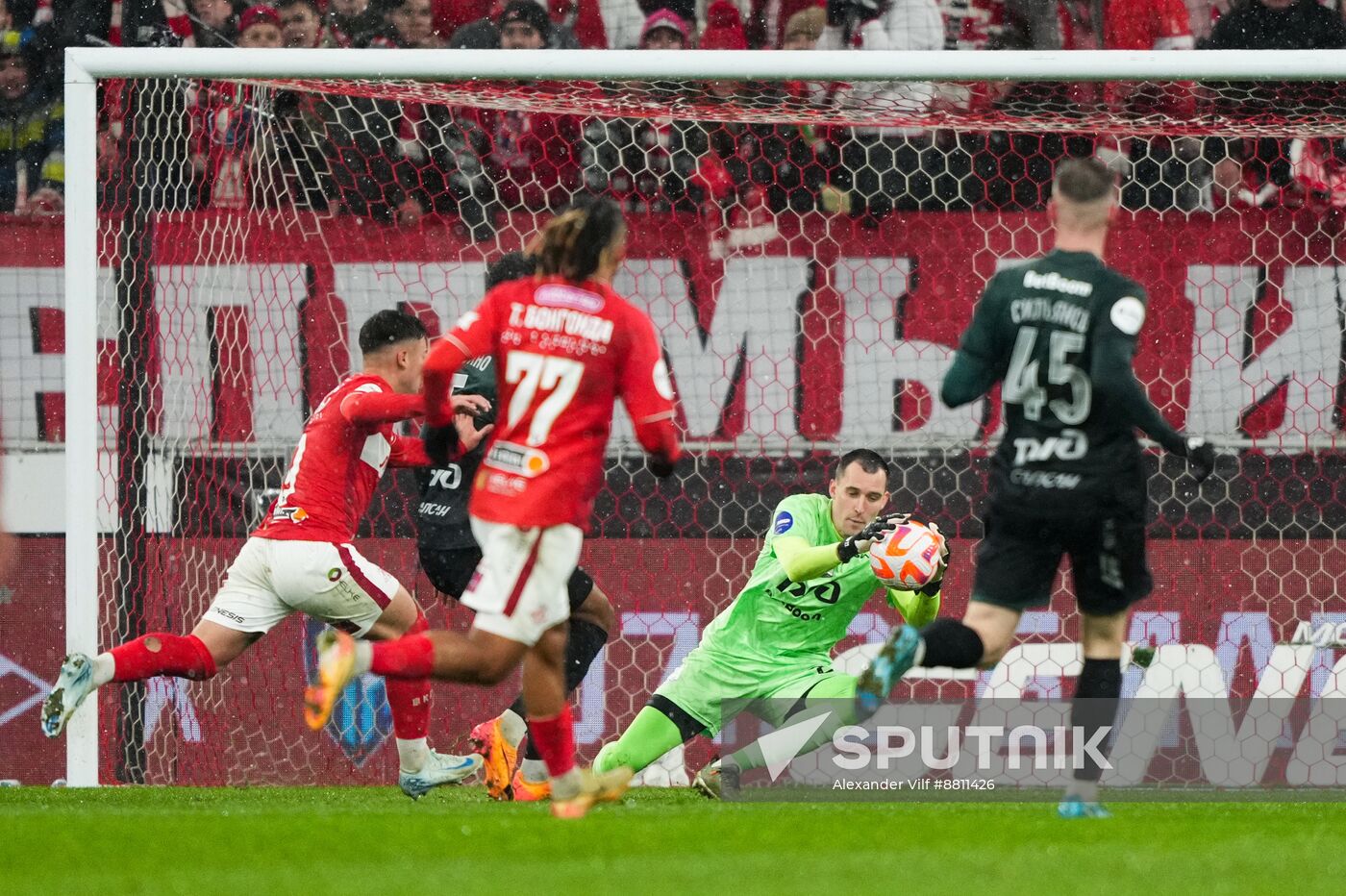 Russia Soccer Premier-League Spartak - Lokomotiv