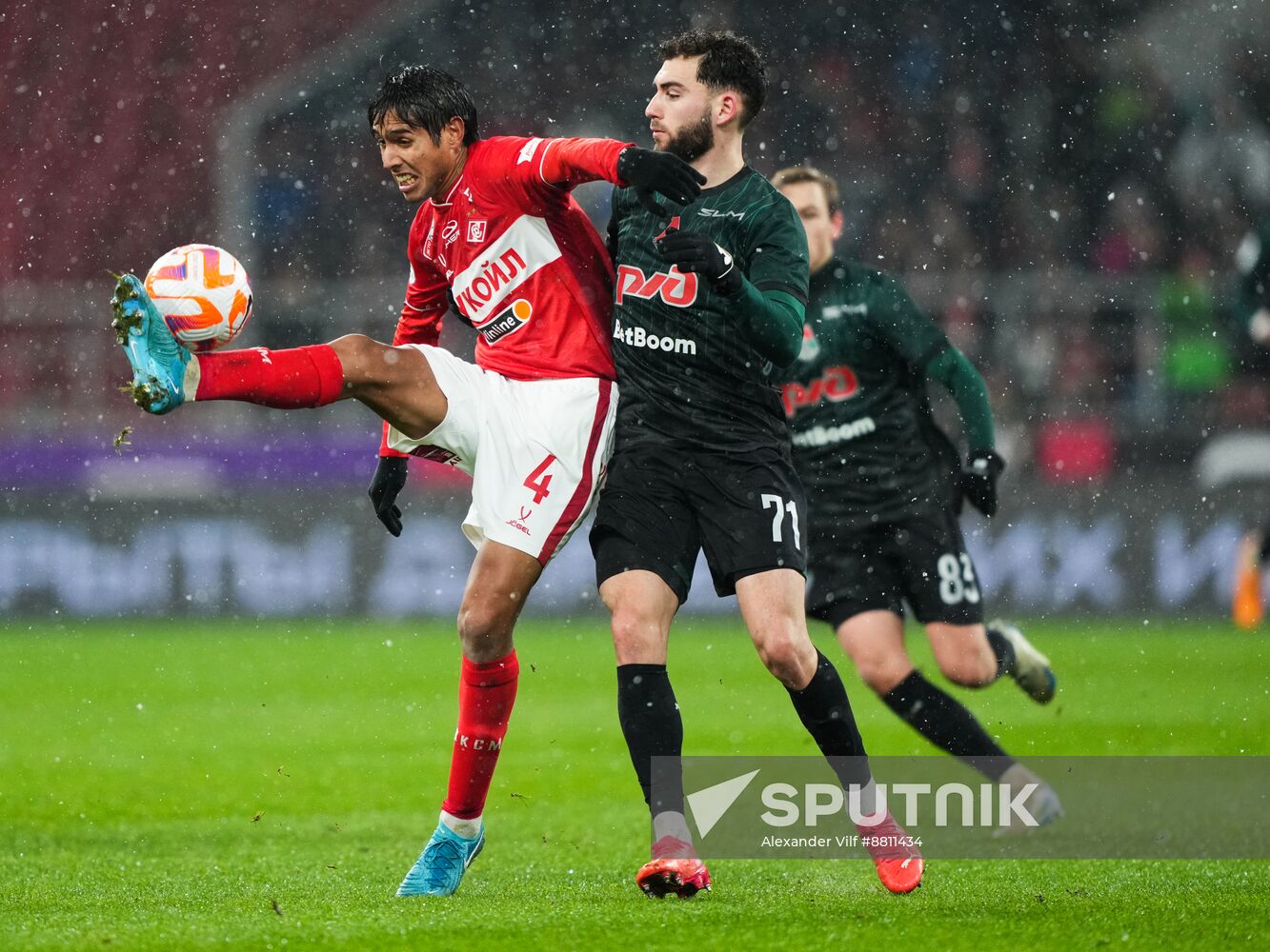 Russia Soccer Premier-League Spartak - Lokomotiv