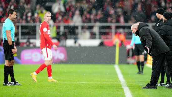 Russia Soccer Premier-League Spartak - Lokomotiv