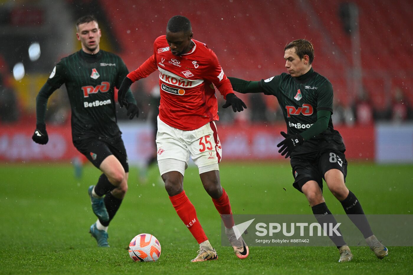 Russia Soccer Premier-League Spartak - Lokomotiv