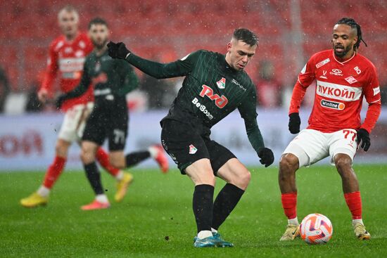 Russia Soccer Premier-League Spartak - Lokomotiv