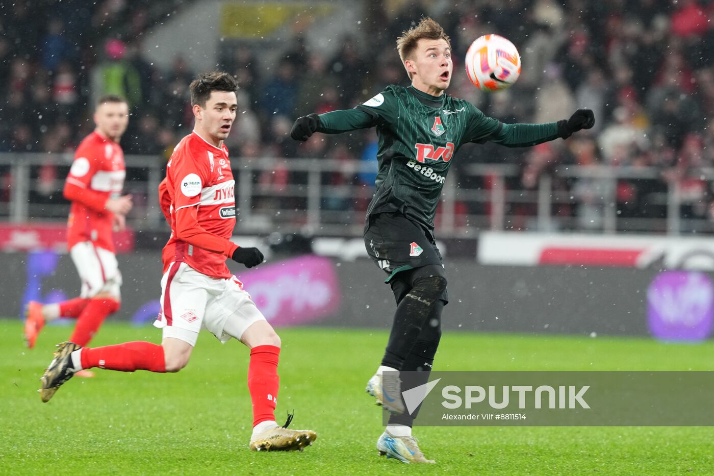 Russia Soccer Premier-League Spartak - Lokomotiv