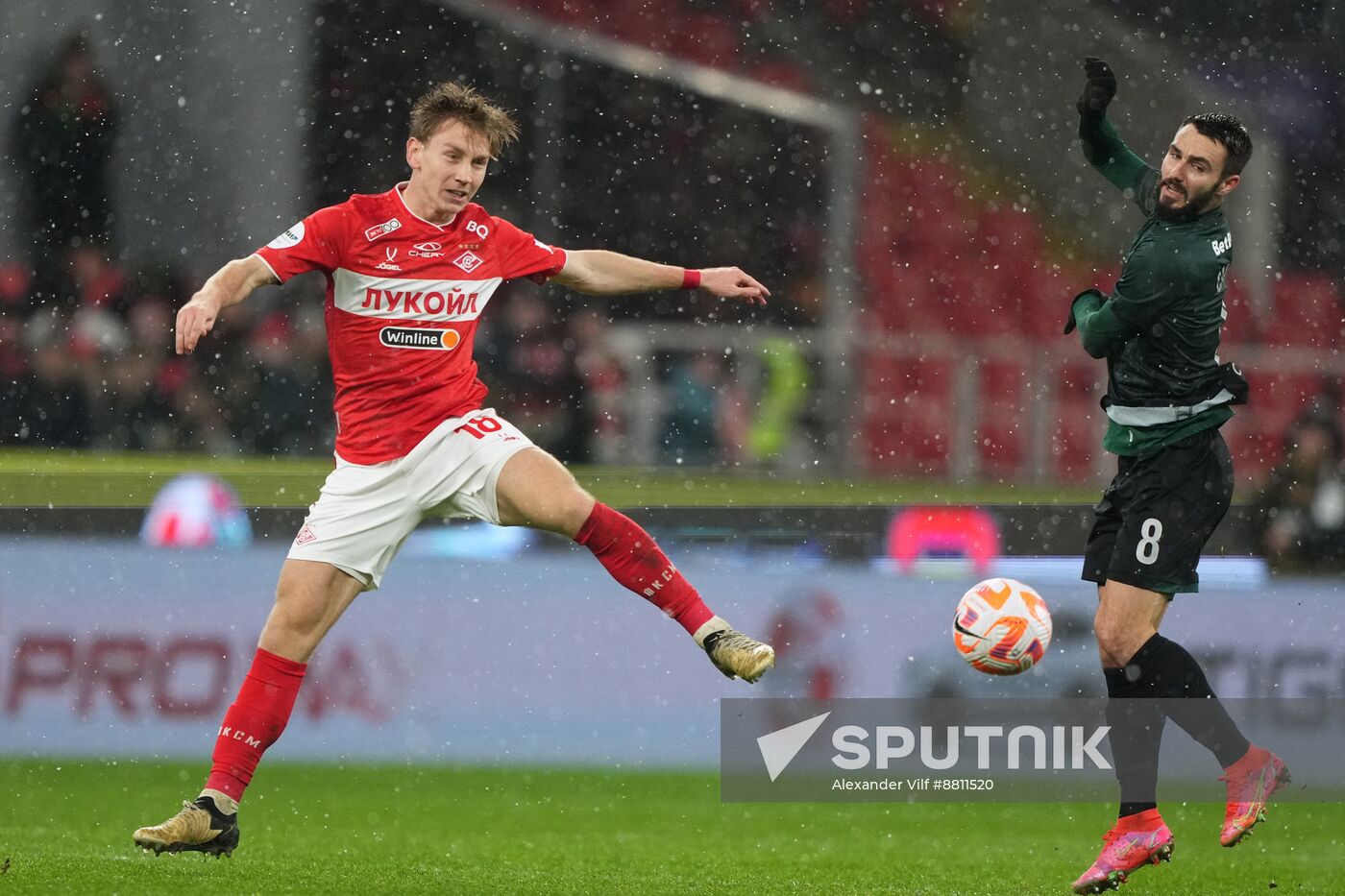 Russia Soccer Premier-League Spartak - Lokomotiv