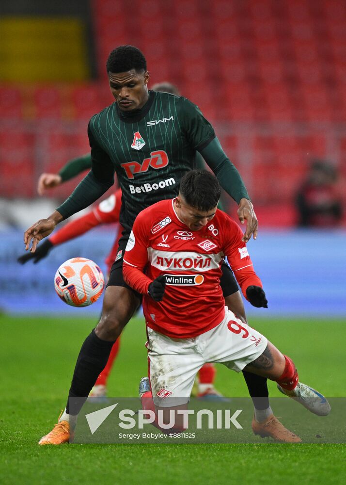 Russia Soccer Premier-League Spartak - Lokomotiv