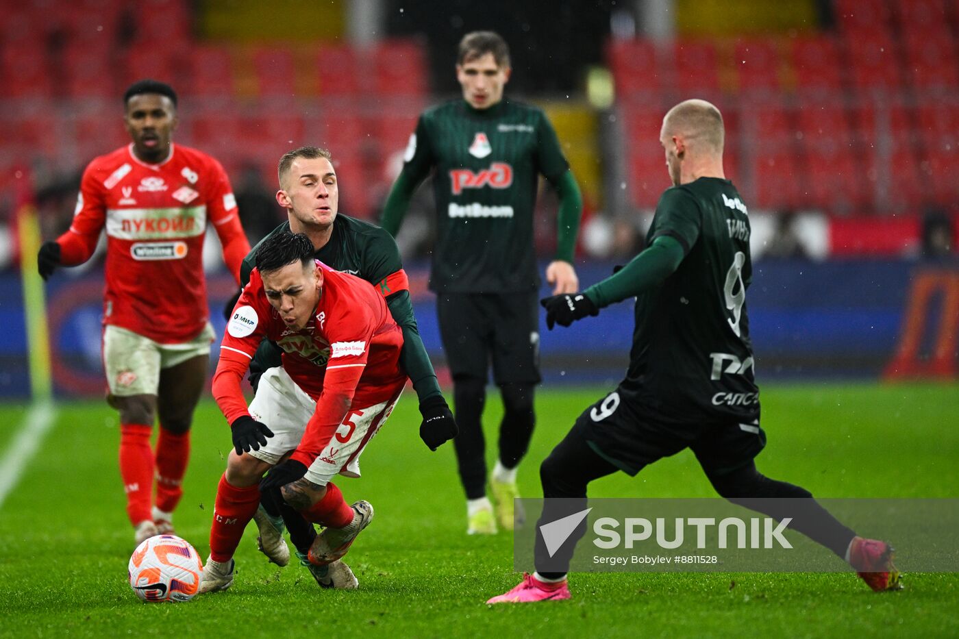 Russia Soccer Premier-League Spartak - Lokomotiv