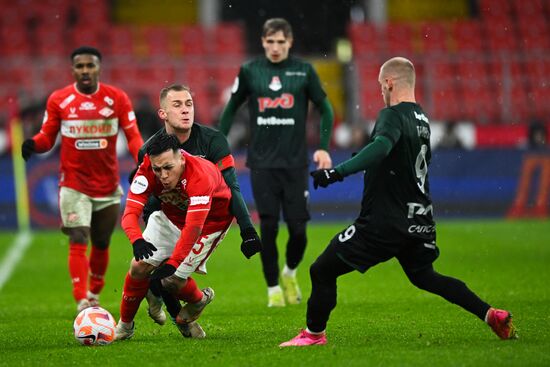 Russia Soccer Premier-League Spartak - Lokomotiv