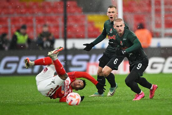 Russia Soccer Premier-League Spartak - Lokomotiv