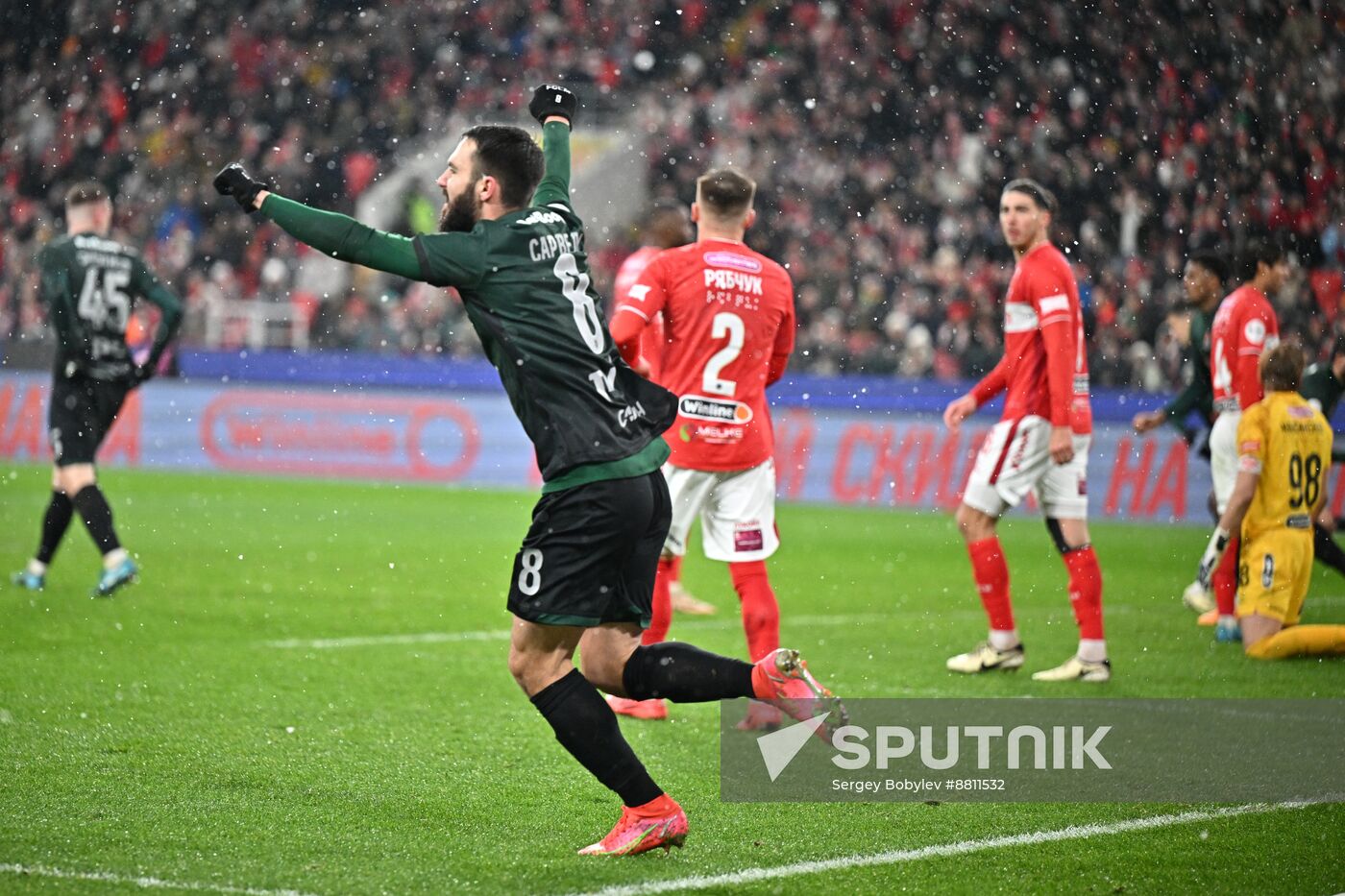 Russia Soccer Premier-League Spartak - Lokomotiv