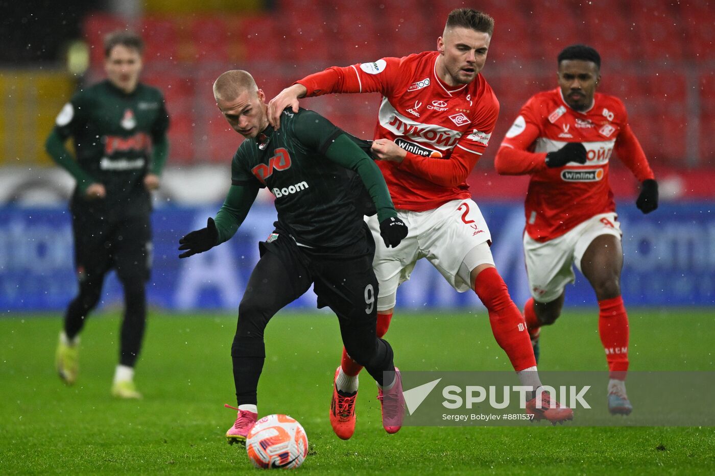 Russia Soccer Premier-League Spartak - Lokomotiv