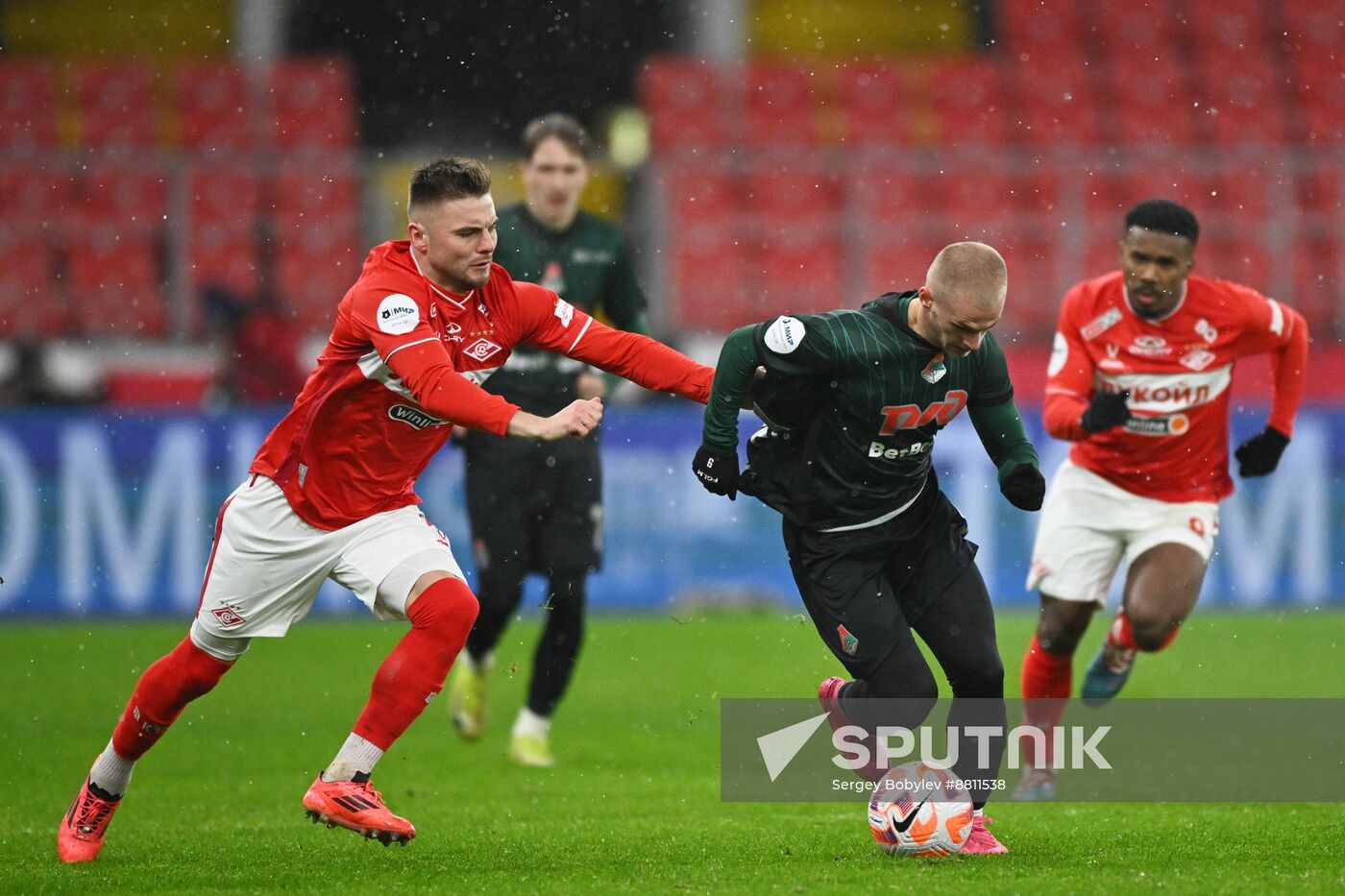 Russia Soccer Premier-League Spartak - Lokomotiv