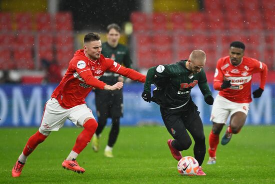 Russia Soccer Premier-League Spartak - Lokomotiv