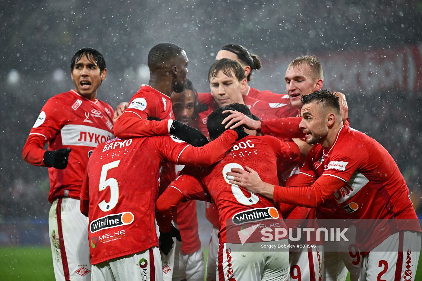 Russia Soccer Premier-League Spartak - Lokomotiv