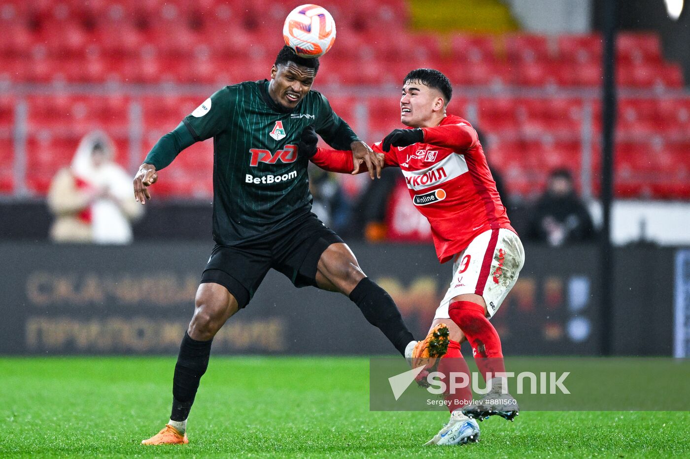 Russia Soccer Premier-League Spartak - Lokomotiv