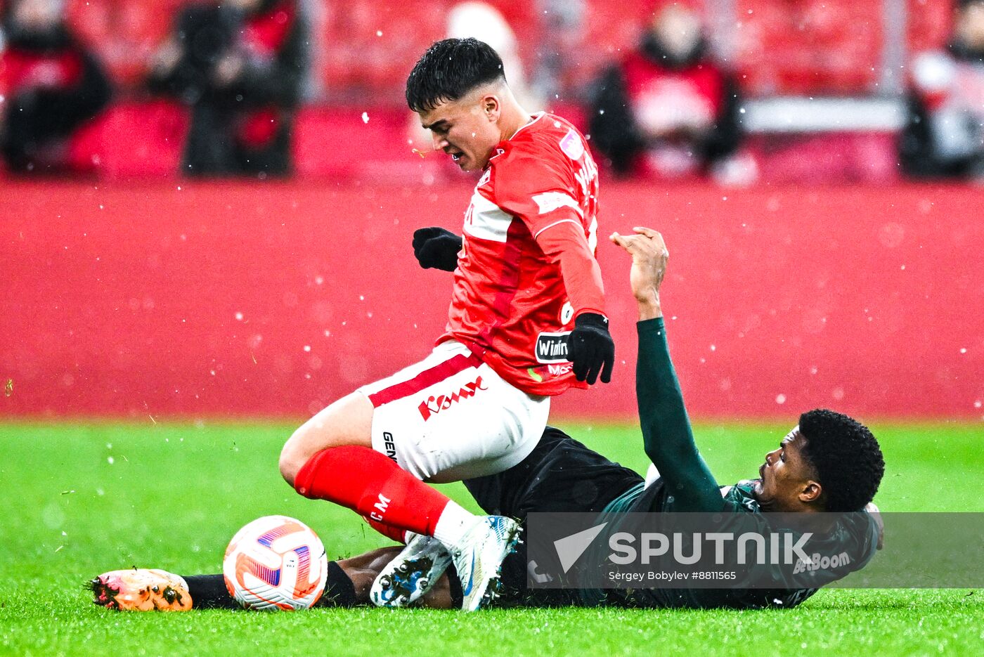 Russia Soccer Premier-League Spartak - Lokomotiv