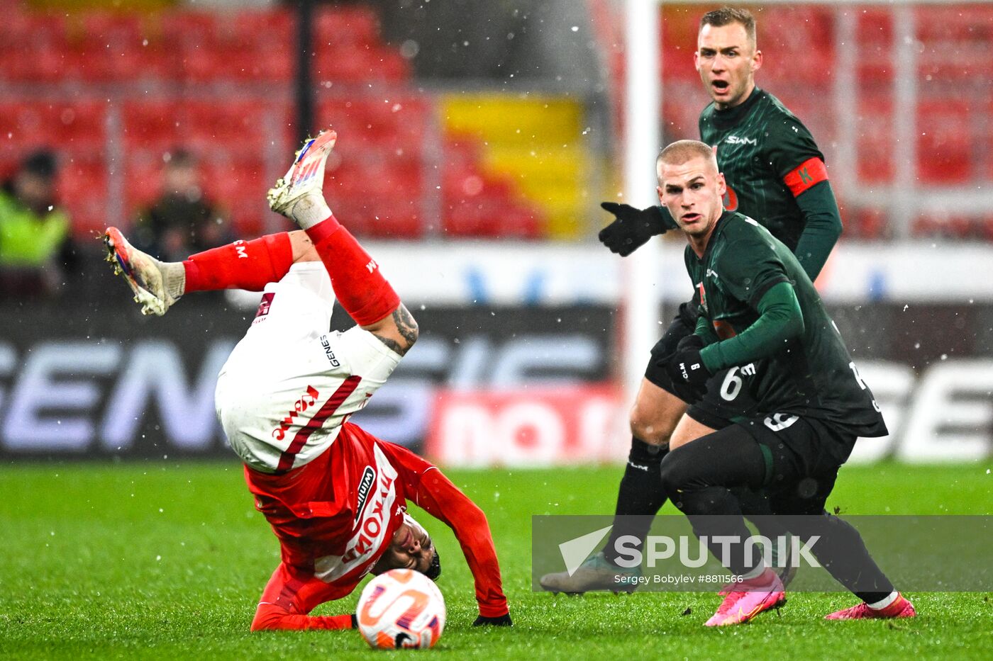 Russia Soccer Premier-League Spartak - Lokomotiv