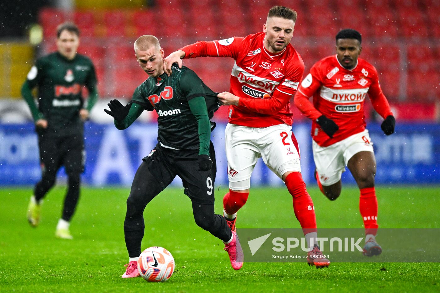 Russia Soccer Premier-League Spartak - Lokomotiv