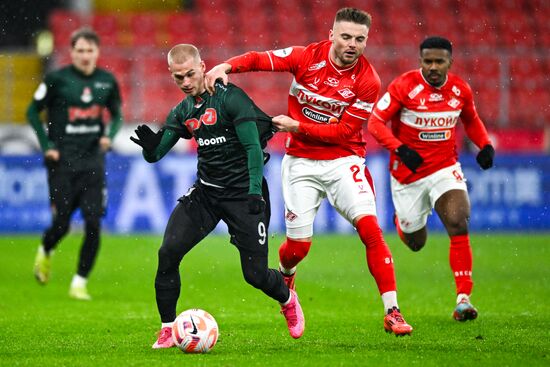 Russia Soccer Premier-League Spartak - Lokomotiv