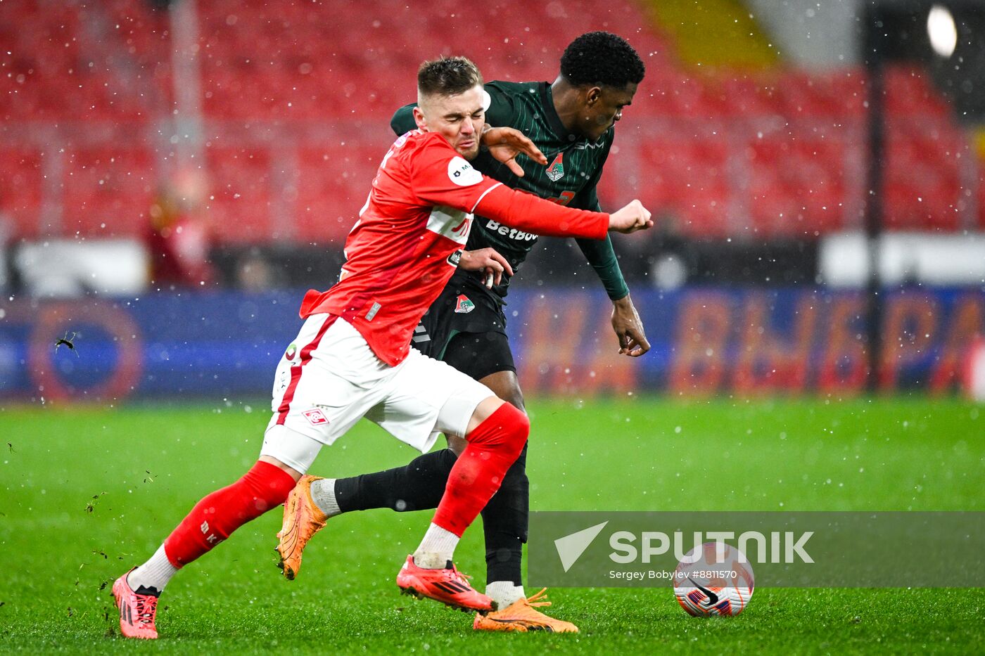 Russia Soccer Premier-League Spartak - Lokomotiv