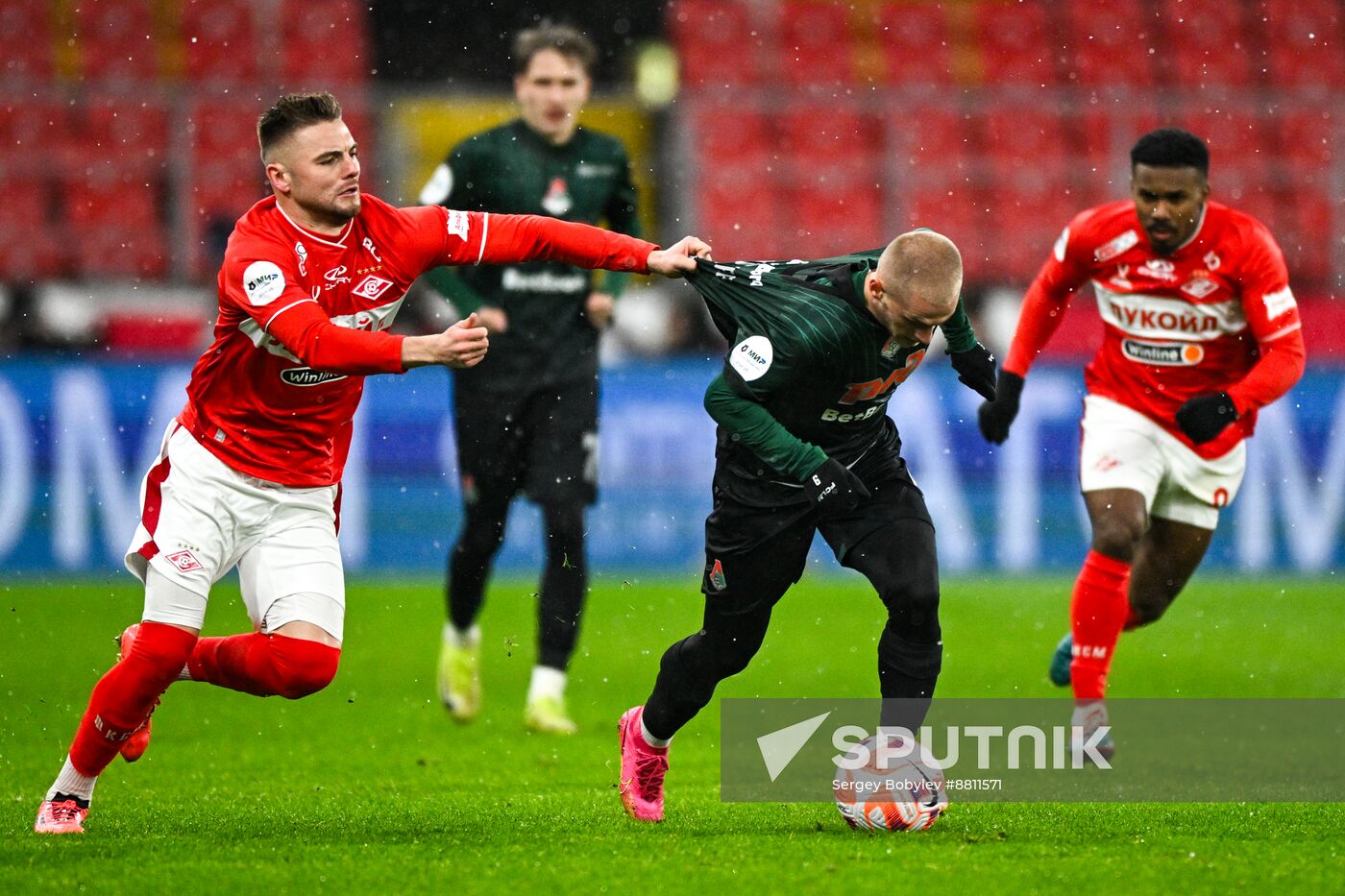 Russia Soccer Premier-League Spartak - Lokomotiv