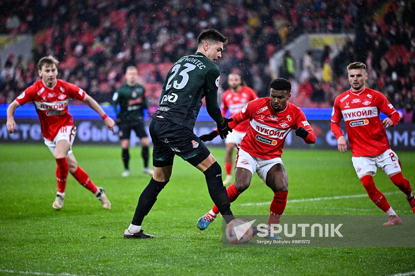 Russia Soccer Premier-League Spartak - Lokomotiv