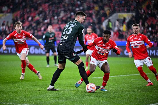 Russia Soccer Premier-League Spartak - Lokomotiv