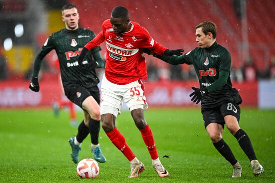 Russia Soccer Premier-League Spartak - Lokomotiv